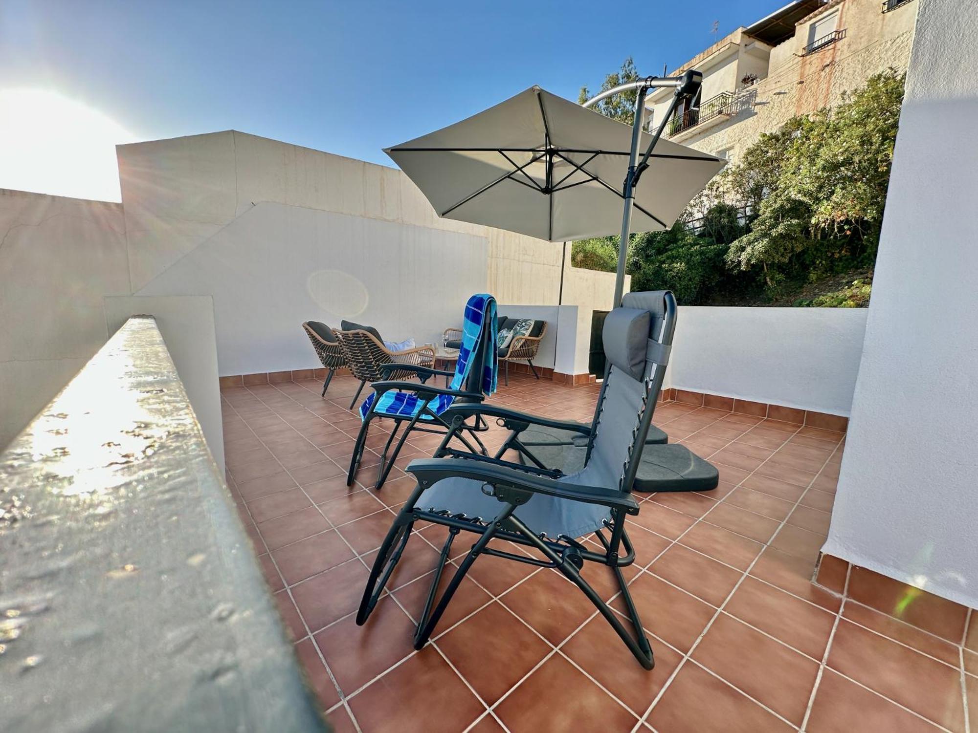 Casa Carmen Terraza Y Patio Privado En Salobrena Βίλα Εξωτερικό φωτογραφία