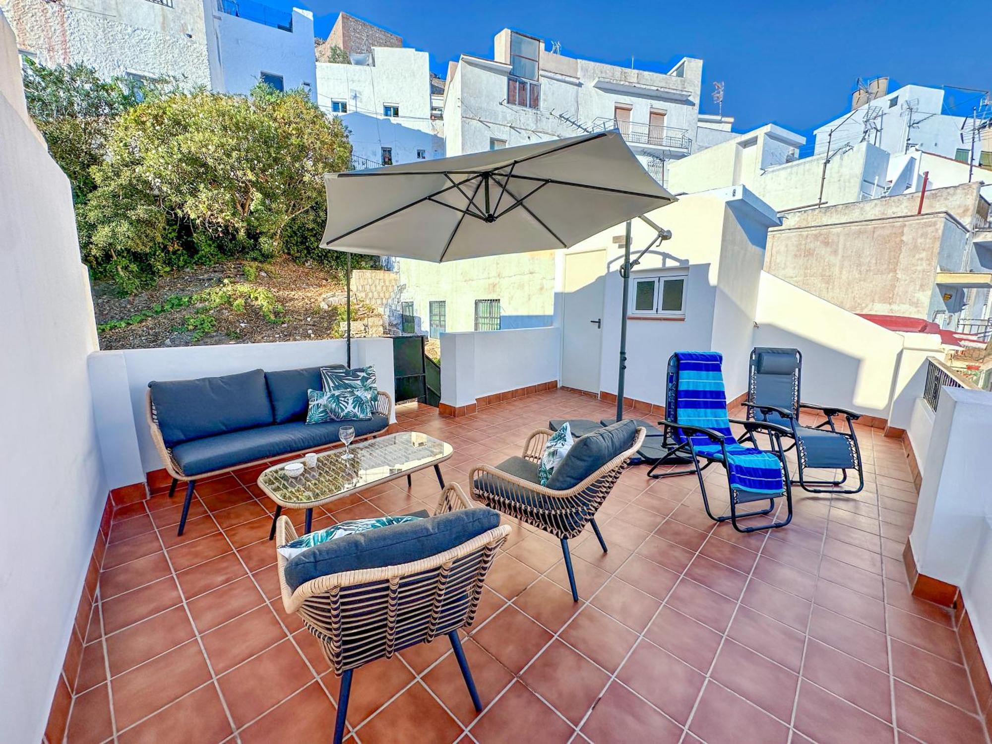 Casa Carmen Terraza Y Patio Privado En Salobrena Βίλα Εξωτερικό φωτογραφία